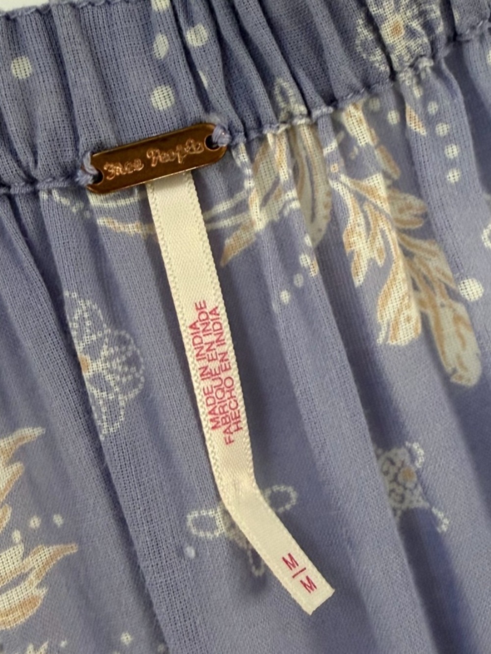 Free People Lavender Floral Wrap Maxi Dress - Picture 5 of 12
